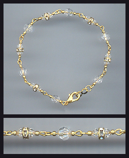 Clear Swarovski Bracelet