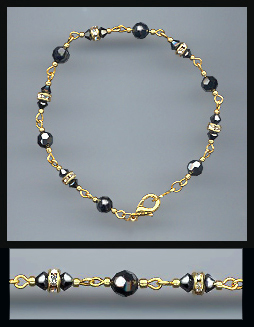 Swarovski Hematite Bracelet