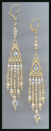 Swarovski Aurora Chandelier Earrings