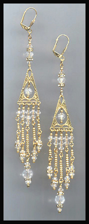 Swarovski Crystal Chandelier Earrings