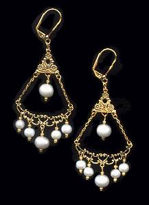 Elegant Freshwater Pearl Earrings