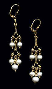 Freshwater Pearl Dangle Earrings