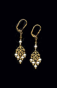 Freshwater Pearl Dangle Earrings