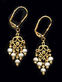 Tiny Freshwater Pearl Earrings