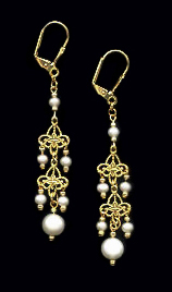 Real Pearl Earrings