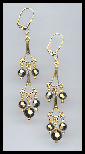 Gold Dangle Earrings