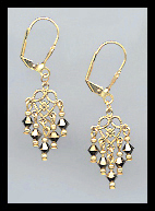 Dorado Gold Dangle Earrings