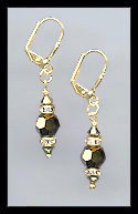 Antique Gold Drop Earrings