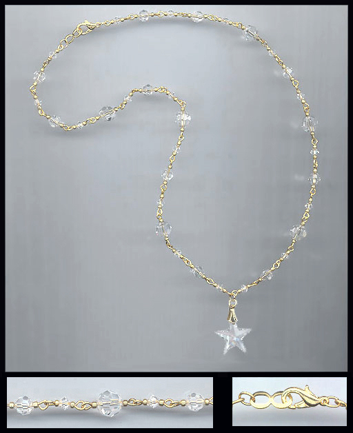Swarovski Crystal Star Necklace