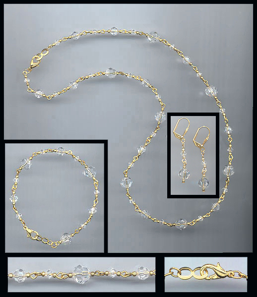 Crystal Necklacek Set