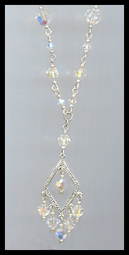 Aurora Borealis Crystal Necklace