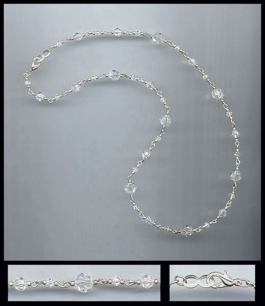 Basic Clear Crystal Necklace