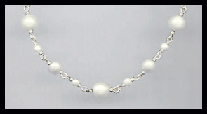 Basic Cream Pearl Necklace