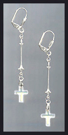 Peridot Green Heart Drop Earrings
