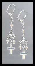 Tiny Peridot Heart Earrings