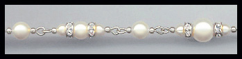 Hand Linked Cream Pearl Chain