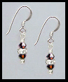 Mini Mocca Brown Earrings