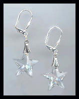 Crystal Star Earrings