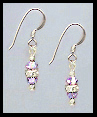 Mini Violet Earrings