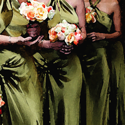 olive green bridesmaid jewelry