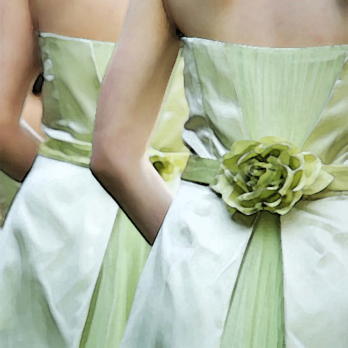 peridot bridesmaid jewelry