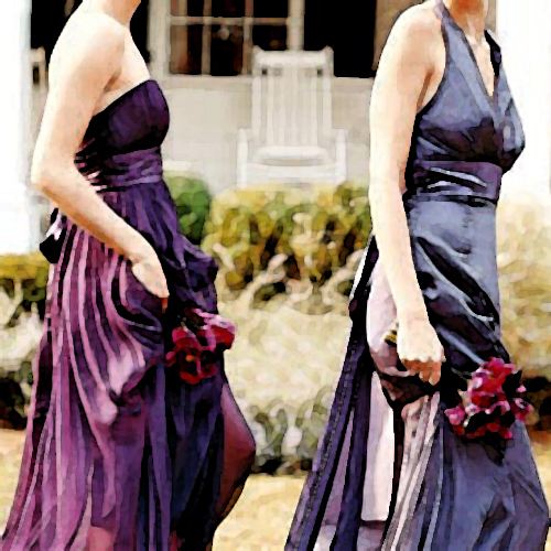 amethyst bridesmaid jewelry