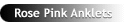 Rose Pink Silver Anklets