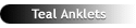 Teal Blue Silver Anklets