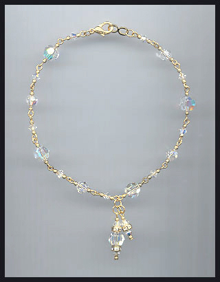 Aurora Crystal Anklet