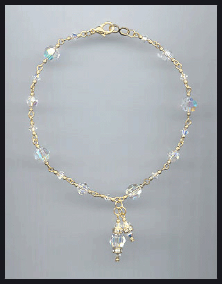 Aurora Crystal Anklet
