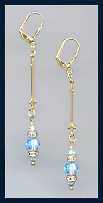 Aquamarine Drop Earrings