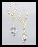 Small Aurora Borealis Earrings