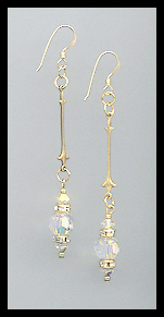 Aurora Borealis Drop Earrings
