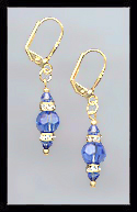 Sapphire Blue Drop Earrings
