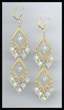 Swarovski Clear Crystal Earrings