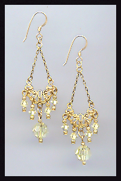 Vintage Jonquil Yellow Earrings