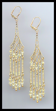 Swarovski Jonquil Yellow Crystal Earrings