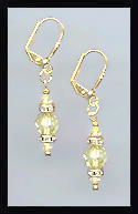 Simple Jonquil Yellow Earrings
