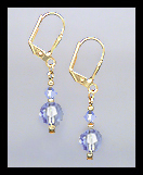Small Light Blue Earrings