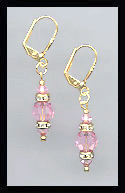 Light Pink Drop Earrings