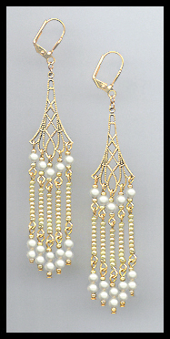 Swarovski Pearl Earrings