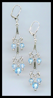 Aquamarine Dangle Earrings