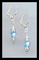 Simple Aquamarine Earrings