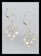 Tiny Aurora Crystal Earrings