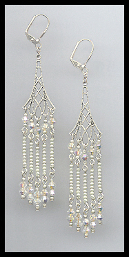 Swarovski Aurora Crystal Earrings