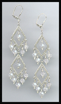 Swarovski Clear Crystal Earrings