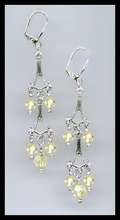 Jonquil Yellow Dangle Earrings