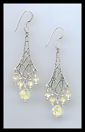 Jonquil Yellow Vintage Earrings