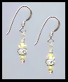 Mini Jonquil Yellow Earrings