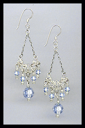 Vintage Aquamarine Earrings